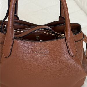 New with tags Kate Spade Tan Leather Satchel